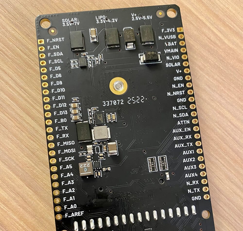 blues wireless notecarrier-f back