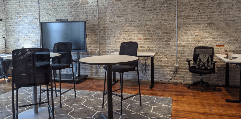 An office at the Gig East exchange