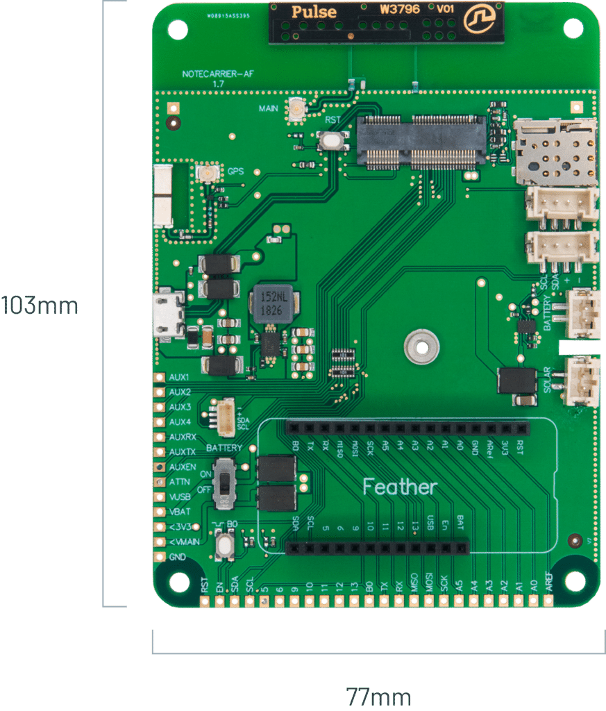 Blues Wireless Notecarrier AF
