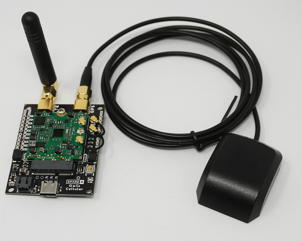 Image of the SparkX Qwiic Cellular board